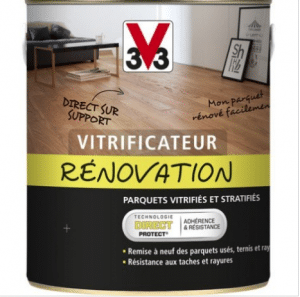 Vitrificateur de parquet couleur chêne