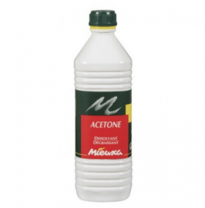bouteille d'acétone