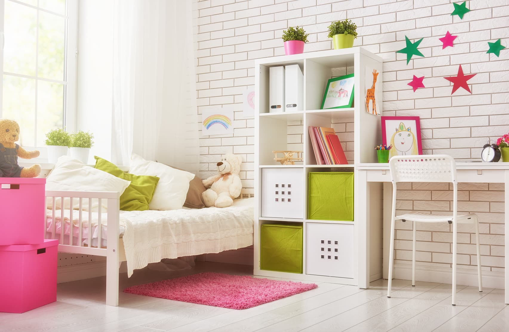 La décoration d'une chambre d'enfant