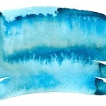 peinture effet bleu