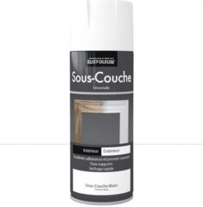 bombe de peinture sous couche mat