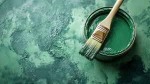 Appliquer la peinture écologique
