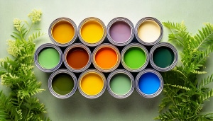 Pose de peinture écologique