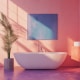 Peinture lessivable de salle de bain